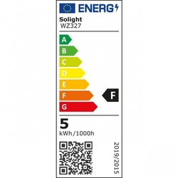 Solight LED žárovka G9, 4,5W, 3000K, 400lm