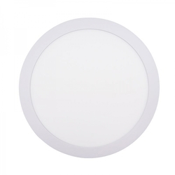Solight LED mini panel CCT, přisazený, 24W, 1800lm, 3000K, 4000K, 6000K, kulatý