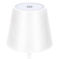 Solight LED nabíjecí lampička Lucca, 120lm, změna CCT, stmívání, bílá