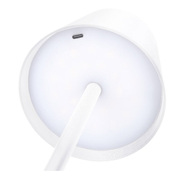 Solight LED nabíjecí lampička Lucca, 120lm, změna CCT, stmívání, bílá