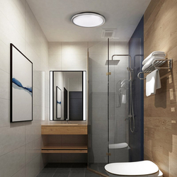 Solight LED osvětlení Acate s ochranou proti vlhkosti, IP54, 18W, 1620lm, 3CCT, 22cm, stříbrná