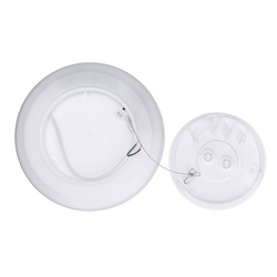 Solight LED osvětlení Acate s ochranou proti vlhkosti, IP54, 18W, 1620lm, 3CCT, 22cm, stříbrná