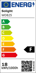 Solight LED osvětlení Acate s ochranou proti vlhkosti, IP54, 18W, 1620lm, 3CCT, 22cm, stříbrná
