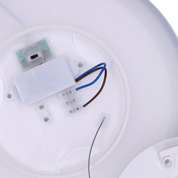 Solight LED osvětlení Acate s ochranou proti vlhkosti, IP54, 24W, 2160lm, 3CCT, 30cm, stříbrná