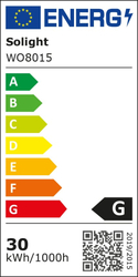 Solight LED osvětlení s dálkovým ovladačem Floco, 30W + 6W RGB, 2100lm, 40cm, změna chromatičnosti, stmívatelné