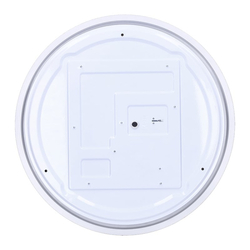 Solight LED osvětlení s dálkovým ovladačem Larios Black, 48W, 3360lm, 39cm, změna chromatičnosti, stmívatelné