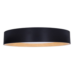 Solight LED osvětlení s dálkovým ovladačem Larios Black, 48W, 3360lm, 39cm, změna chromatičnosti, stmívatelné