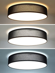 Solight LED osvětlení s dálkovým ovladačem Penley, 48W, 3360lm, 40cm, změna chromatičnosti, stmívatelné