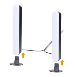 Solight LED RGB osvětlení Gaming, dálkový ovladač, zvukový senzor, USB