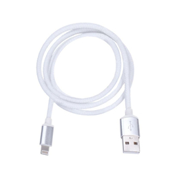 Solight lightning kabel, USB 2.0 A konektor - Lightning konektor, silikon, 1m