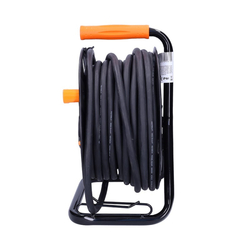 Solight prodlužovací přívod - na bubnu, 4 zásuvky, 25m kabel guma-neopren, 3x 2,5mm2, IP44