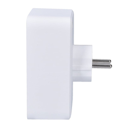 Solight rozbočka, 1x 16A + 2x 2,5A, 2xUSB A+C, bílá, vypínač