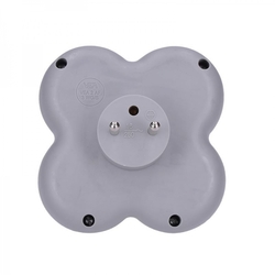 Solight rozbočka, 3x 16A, USB nabíječka A+C, bílá-šedá