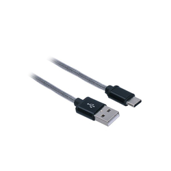 Solight USB-C kabel, USB 2.0 A konektor - USB-C 3.1 konektor, silikon, 2m
