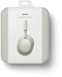 Sony bezdrátová sluchátka WH-1000XM5 stříbrná
