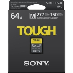 Sony SDXC Tough SF-M64T 64GB V60 U3 UHS-II