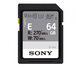 Sony SF-E 64GB Class 10 UHS-II