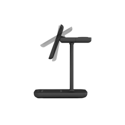 Spello 3in1 Magnetic Charging Station (MagSafe Compatible) - černá