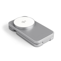 Spello ForceBase Qi2 3in1 Fold Wireless Charging Stand SF50 - stříbrný