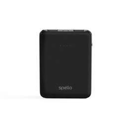 Spello Pocket Power Bank - 5000mAh - černá