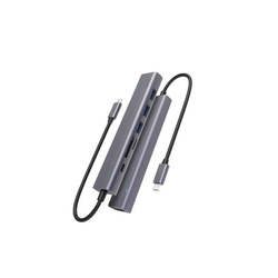 Spello USB-C Hub Slim 7in1 - vesmírně šedá