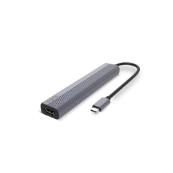 Spello USB-C Hub Slim 7in1 - vesmírně šedá