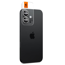 Spigen Glass tR EZ Fit Optik Pro 2 Pack, silver - iPhone 17