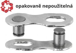 Spojka řetězu KMC X-1 single speed  2ks- nelze použít opakovaně