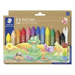 STAEDTLER Voskovky "Noris Junior", 12 barev, jumbo 224 C12