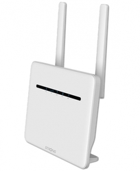 STRONG 4G+ LTE router 1200/ Wi-Fi standard 802.11a/b/g/n/ac/ 1200 Mbit/s/ 2,4GHz a 5GHz/ 4x LAN/ 1x SIM/ bílý