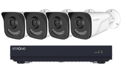 Strong BUL05DL0-P PoE KIT/ 1x NVR rekordér NVR1120-8P/ 4x IP kamera BUL05DL0-P Bullet