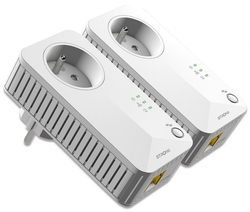 Strong sada 2x adaptérů Powerline 600 DUO FR/ Powerline 600 Mbit/s/ 1x LAN/ bílý