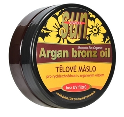 Sun Vital opalovací máslo s BIO arganovým olejem SPF 0