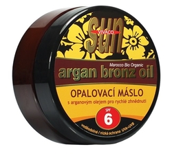 Sun Vital opalovací máslo s BIO arganovým olejem SPF 6