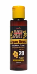 Sun Vital opalovací olej s BIO arganovým olejem SPF 20, 100 ml