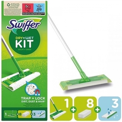 Swiffer Sweeper startovací sada s 1 x násada + 8 x prachovka + 3 x čisticími ubrousky