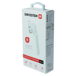 Swissten Bluetooth headset UL-9, bílý