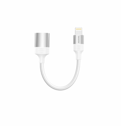 Swissten OTG adaptér Lightning / USB-A, bílý