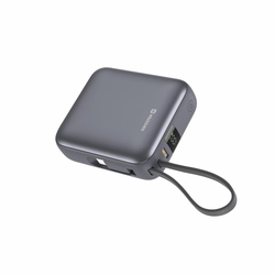 Swissten powerbanka Space 10000 mAh, stříbrná