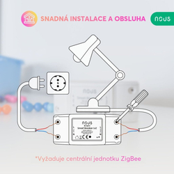 Switch NOUS L6Z Zig Dual 1 kanálový spínač