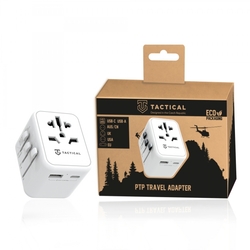 Tactical PTP Travel Adapter bílý