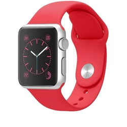 Tactical silikonový řemínek pro Apple Watch 4 44mm Red - červený