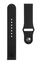 Tactical Silikonový Řemínek pro Huawei Watch GT2 46mm Black - černý