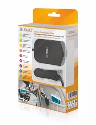 Technaxx Rodinná nabíječka do auta 4x USB (4x max. 2,4A)