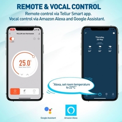 Tellur WiFi Smart termostat, bílý