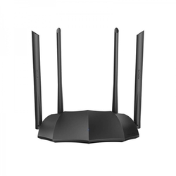 Tenda AC8 WiFi AC Gigabit Router 1200Mb/s, 1x GWAN, 3x GLAN, 4x 6dBi antény, WISP, Uni.Repeater, APP