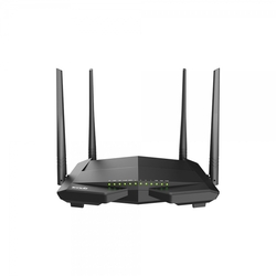 Tenda V12 VDSL2/ADSL WiFi AC Gb Router 1200Mb/s, Profile 35b, 1x DSL, 1x GWAN, 3x GLAN,1x USB,CZ app