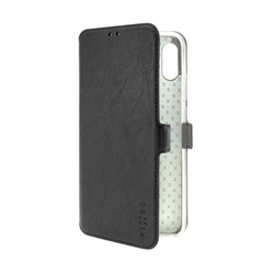 Tenké pouzdro typu kniha FIXED Topic pro Xiaomi Redmi Note 14, černé