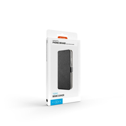 Tenké pouzdro typu kniha FIXED Topic pro Xiaomi Redmi Note 14, černé