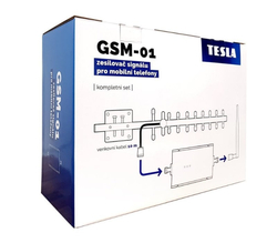 TESLA GSM-01, zesilovač/opakovač GSM signálu (900 Mhz) - sada